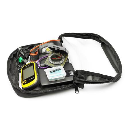 Lightware Zippered Film Pouch for Handoffs Through Airport X-Ray, Frosted Vinyl