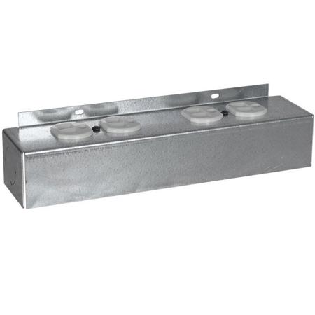 Lowell Manufacturing IWB-PB2 Power Bracket for IWB or IWBK In-Wall Boxes, 2x NEMA 15A Duplex Outlets