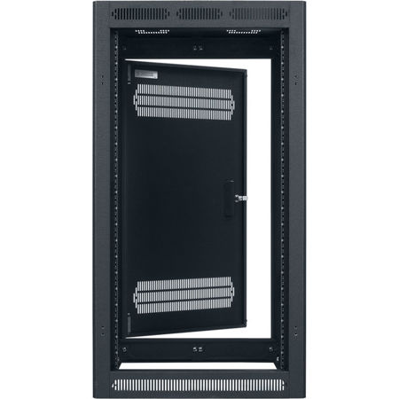 Lowell Manufacturing LER-2127 21U 27" Depth Enclosed Rack with Rear Door