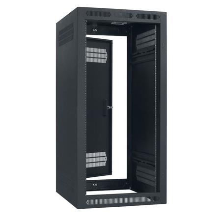 Lowell Manufacturing LER-2422 24U 22" Depth Enclosed Rack with Rear Door