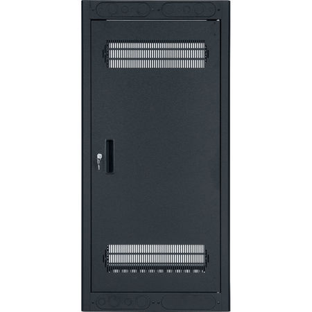 Lowell Manufacturing LER-2432 24U 32" Depth Enclosed Rack with Rear Door