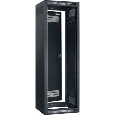 Lowell Manufacturing LER-3522 35U 22" Depth Enclosed Rack with Rear Door