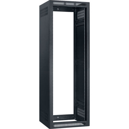 Lowell Manufacturing LER-3527-LRD 35U 27" Depth Enclosed Rack without Rear Door