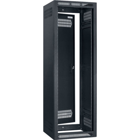 Lowell Manufacturing LER-3532 35U 32" Depth Enclosed Rack with Rear Door