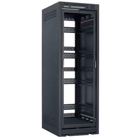 Lowell Manufacturing LHR-3532 Rack-Rollout/Rotating System, 35U, 32" Depth,Black