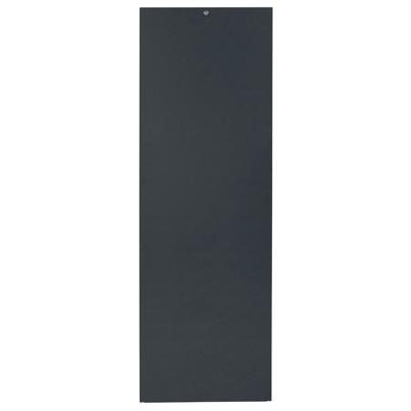 Lowell Manufacturing LHR-RAC-24 Rear Access Cover, 24U, Locking/Solid, Black