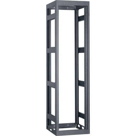 Lowell Manufacturing LGNR 44U 36" Depth Narrow Gangable Rack without Rear Door