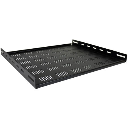 Lowell Manufacturing LPTR-NS Zero-Space Shelf for LPOR/LPTR Series Racks, Black