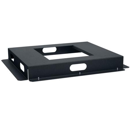 Lowell Manufacturing LSB-22 Stationary Platform Base for 22" Deep Rack, Black