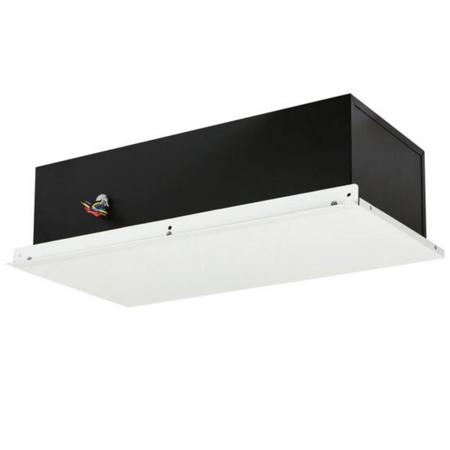 Lowell Manufacturing LT-4A-T870-Vb 4" 30W 1x2 Ceiling Tile Loudspeaker, 70V