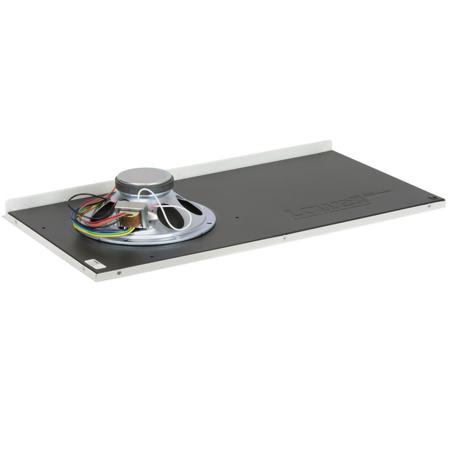 Lowell Manufacturing LT-810-72 8" 15W 1x2 Ceiling Tile Loudspeaker, 25V/70V
