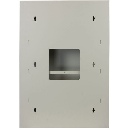 Lowell Manufacturing LTR-420S 4U Tilt-Out Surface-Mount Wall Rack, 24x35x8",Gray