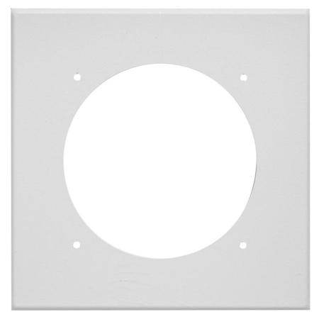 Lowell Manufacturing LUH-TP Trim Plate, Aluminum, 11.5" Square, White