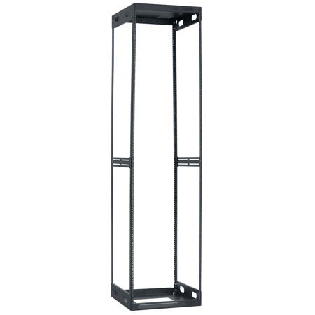 Lowell Manufacturing LXR-4421 44U Slim Knockdown Rack, 21" Depth
