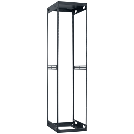 Lowell Manufacturing LXR-4426 44U Slim Knockdown Rack, 26" Depth