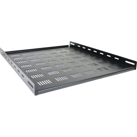 Lowell Manufacturing LXR-NS21 Zero-Space Shelf for 21" Depth LXR/LVR Rack, Black