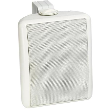 Lowell Manufacturing OS-100T 2-Way Indoor/Outdoor Speaker, 100W, White, Single