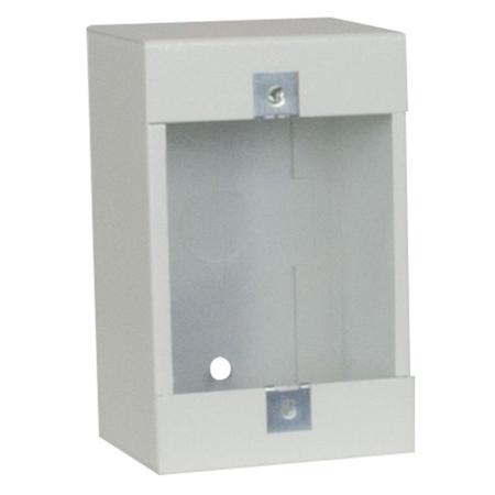 Lowell Manufacturing P1X-3 Steel Surface-Mount Wall Box for 3-Gang Device, White