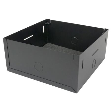 Lowell Manufacturing P875X-4 Recessed Backbox for 8" Speaker, 8.81" Square x 4"D
