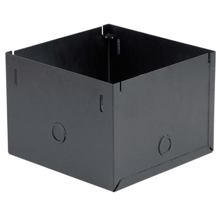 Lowell Manufacturing P875X-6 Recessed Backbox for 8" Speaker, 8.81" Square x 6"D