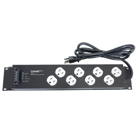 Lowell Manufacturing RPC-4-CD 2U Rackmount Panel with 15A Remote Power Control