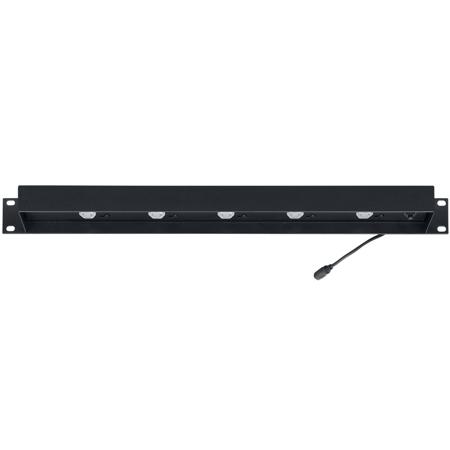 RPL-F 1U Steel Rackmount Panel with Five LED Lights for Top/Front/Rear Rack