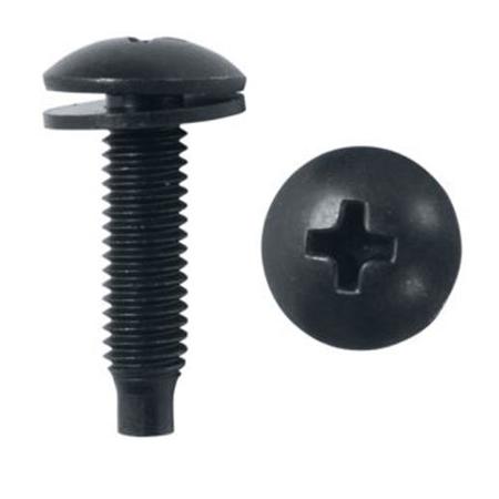 Lowell Manufacturing RS-500 Phillips Truss Head Screws, 500 Pieces in Jar, Black