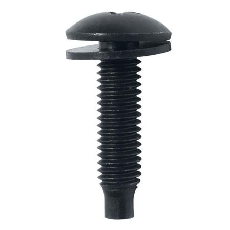 Lowell Manufacturing RSM-500 10-32x3/4" Phillips Truss Head Screw, 500 Pcs,Black