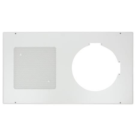 Lowell Manufacturing SCB-700 Panel with Square Grille for PC712 Backbox, White