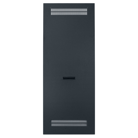 Lowell Manufacturing SDV-821 8U Vented Slim Rack Side Panel, 21" Depth, 1-Pair