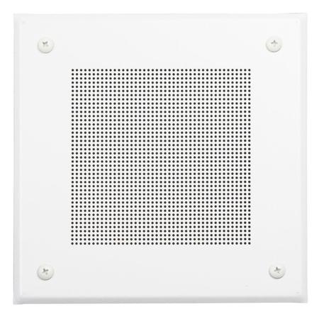Lowell Manufacturing SG-4 7" Screw Mount Steel Grille for 4" Driver, White