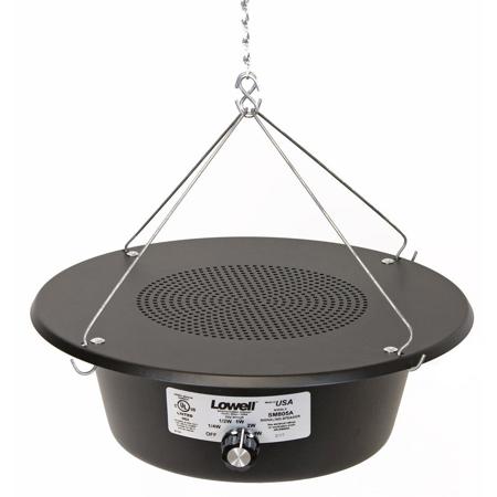 Lowell Manufacturing SM805A Sound Masking Speaker, Hangar Mount, Black
