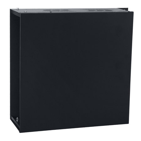 Lowell Manufacturing SMR-4 4U Side-Mount Wall Rack with Cover, Pair