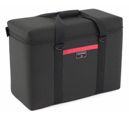 Lightware Three Strobe Head Closed Cell Foam Equipment Case with Dividers, Black