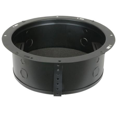 Lowell Manufacturing XCP84-S Steel Recessed Backbox with Straps for 8" Speaker