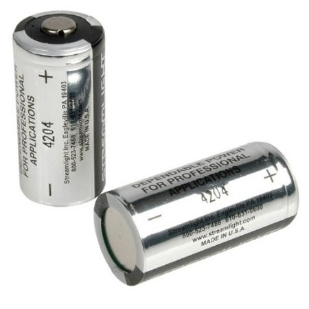LaserMax CR-123 3V Lithium Batteries, LMS-1202 Shotgun