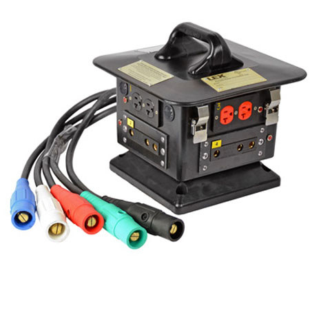 Lex 100 Amp 3 Phase Motion Picture Box with Tail Input