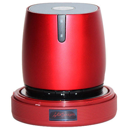 Lax Gadgets Groove Bluetooth Speakers, Red