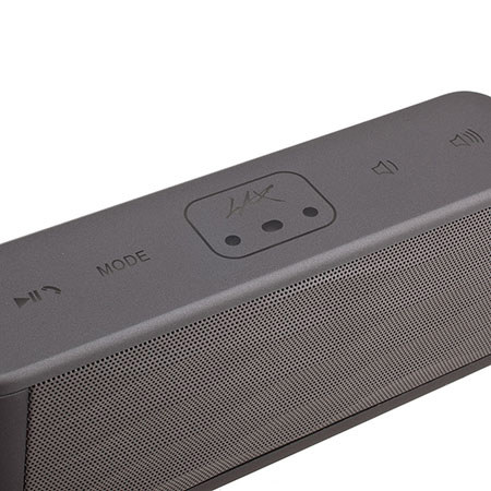 Lax Gadgets Groove HD Bluetooth Speakers, Gray