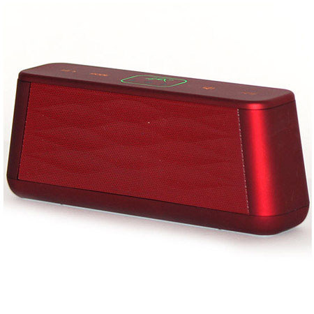 Lax Gadgets Groove HD Bluetooth Speakers, Red