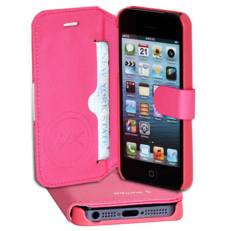 Lax Gadgets Premium Folio for iPhone 5, Gray