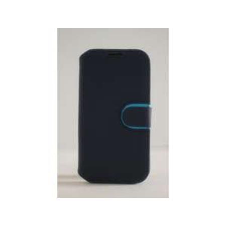 Lax Gadgets Premium Folio for Samsung Galaxy S4, Blue