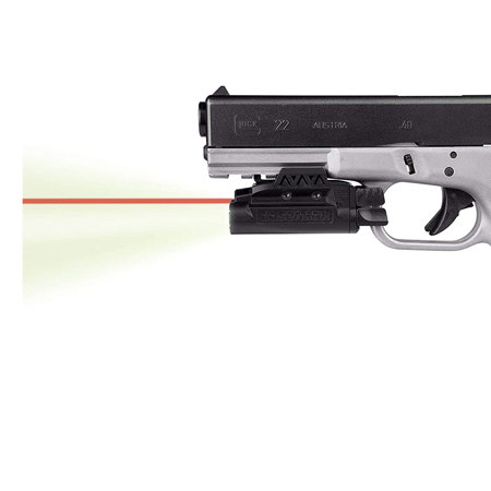 LaserMax Spartan Adjustable Fit Rail Mounted Red Laser/Green LED Light Combo