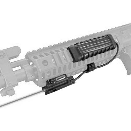 LaserMax LMS-UNIRVP Uni-Max Red Laser Rifle Pack, Black