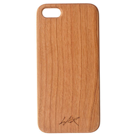 Lax Gadgets Premium Wood Case for iPhone 5, Cherry