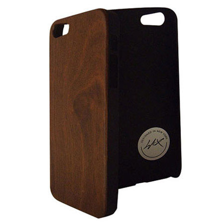 Lax Gadgets Premium Wood Case for iPhone 5, Kingwood