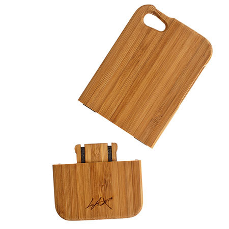 Lax Gadgets Premium Wood Case for iPhone 5, Key Rose