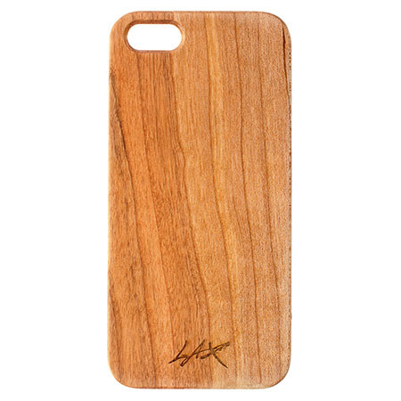 Lax Gadgets Premium Wood Case for iPhone 5, Key Maple