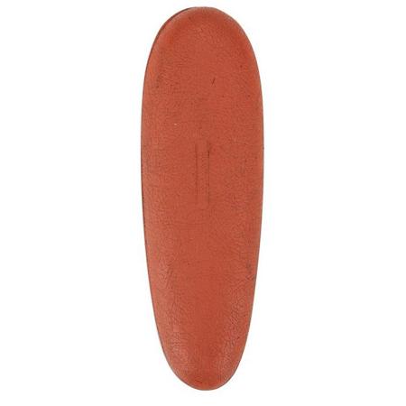 Lyman D752B 1" Black Base Decelerator Old English Recoil Pad, Medium, Red