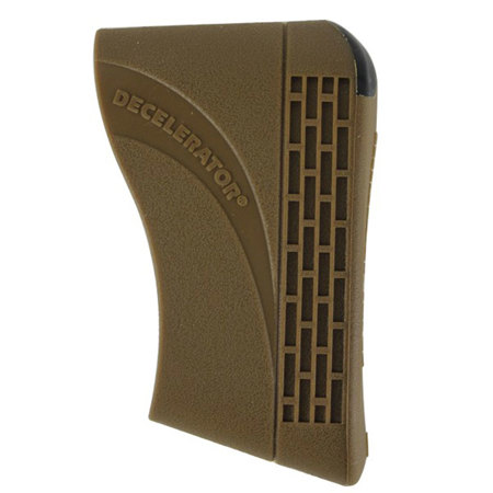 Lyman Decelerator Magnum Slip-On Recoil Pad for Synthetic Stocks, Large, Brown